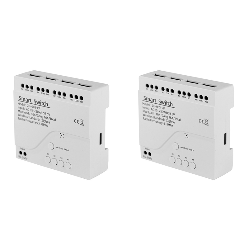 Diy Home Automation Controller - RALCA-2X 4 Canali Tuya Zigbee Modulo