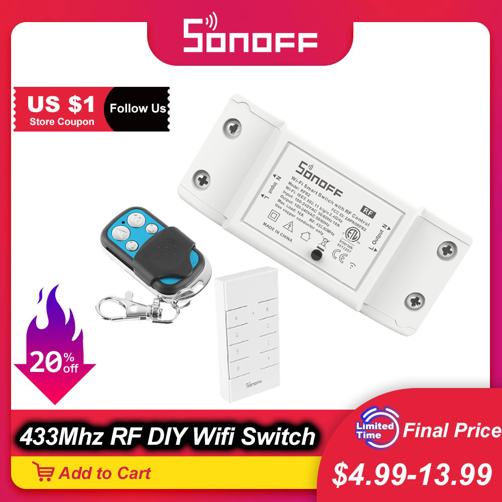 Sonoff Basic Switch - Itead SONOFF RF R2 Wifi Smart