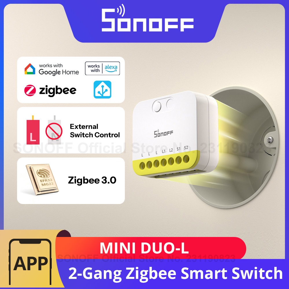 Sonoff Basic Switch - SONOFF MINI DUO-L Smart Switch Zigbee
