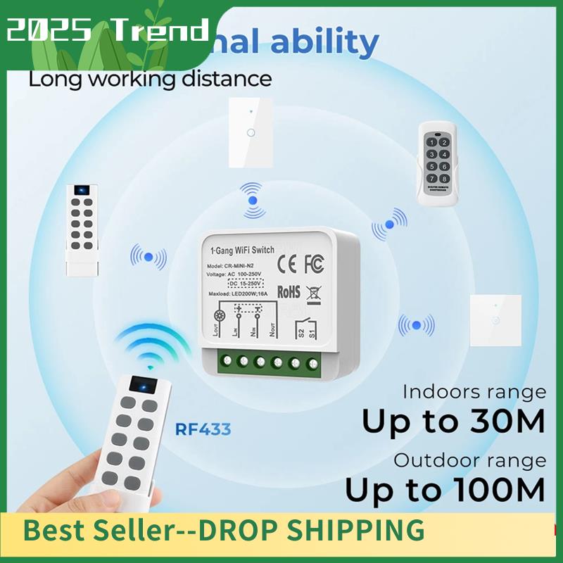 AD33 HOT Tuya Wifi RF433 Modul - Diy Home Automation Controller recensione e prezzo